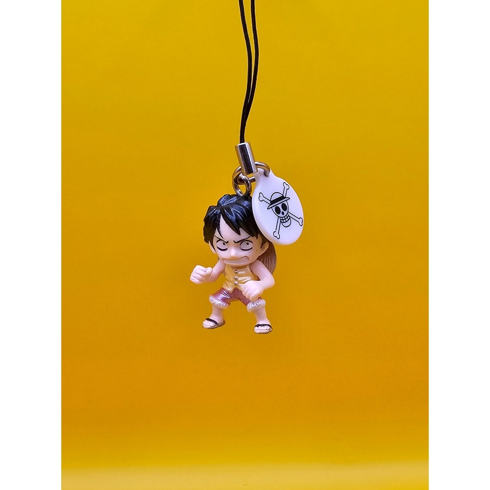 Monkey D. Luffy One Piece x Kura Mini Figure Mascot Charm/ Phone Strap /Keychain